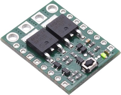 Big Pushbutton Power Switch with Reverse Voltage Protection, HP Pololu 2813