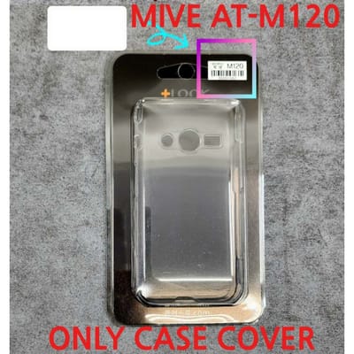 ALT MIVE Stijl Map voor AT-M120 Transparante Harde Case Gemaakt Korea (AT_M120)Clear Hard Case(1ea) gray