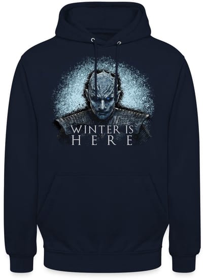 Game Of Thrones Night King Winter Is Here Hoodie Unisex