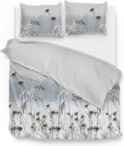 Zohome Nashwa Dekbedovertrek - Tweepersoons - Flanel - 200x200-220cm - Blauw