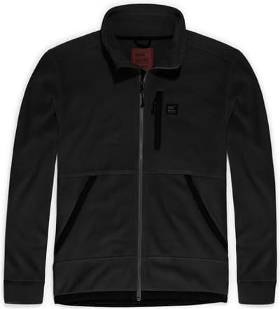 Vintage Industries Valerio Hollow Fibre Black Fleece Jack Heren