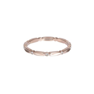 Fame-Poetry-Rosé goudkleurig-Dames Ring