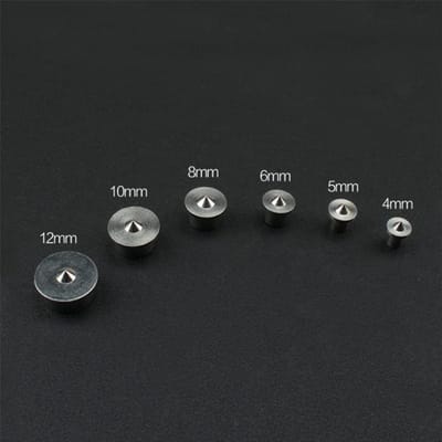Deuvelpinnen Set - Positioneerpennen Hout - Meubelverbindingen Maken - Roestvrij Staal - 4-12 mm Maten - Zilver