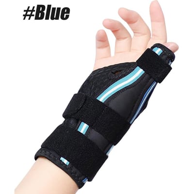 Attelle de pouce 1/2 pouce 1 pièce Attelle Spica Amovible Main Gauche Droite 3 Niveaux de Stabilité Support de Pouce Réversible Pour Cmcwork