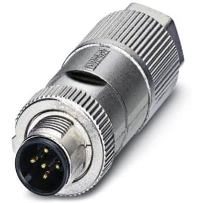 Phoenix Contact 1413991 Sensor/actuator connector M12 Aantal polen (sensoren): 5 Stekker, recht 1 stuk(s) Piece