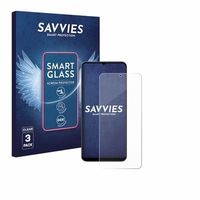 3 Stuks Savvies Screenprotector - geschikt voor KXD 13C - beschermfolie glas transparant