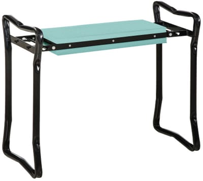Tuinstoel op de knieën - Opvouwbare tuinstoel - 58x28x49cm - Geschikt voor diverse tuinwerkzaamheden zoals zaaien, wieden, snoeien en grond omspitten - Groen
