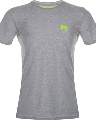 Venum Classic T-Shirt Katoen Grijs Geel - S