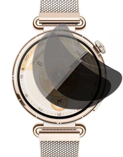 Privacy Screenprotector geschikt voor Huawei Watch GT 6 41mm - 2x FlexGuard Screen Protector