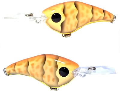River7 MD Two Tone Crankbait Craw Orange 6cm Craw Orange