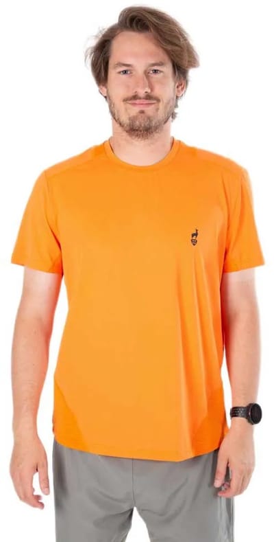 Aulp Doyle T-shirt Met Korte Mouwen Oranje S Man