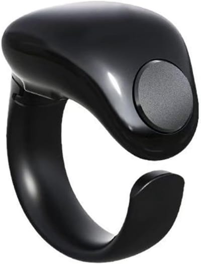 Digitale Vinger Teller - Gebed Ring - Spirituele Tracking - Digitaal Display - 20mm-22mm - Zwart