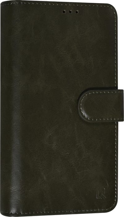UNIQ Accessory Groen Pu Leer Book Case Telefoonhoesje voor Apple iPhone 14 - Bescherming & Stijl