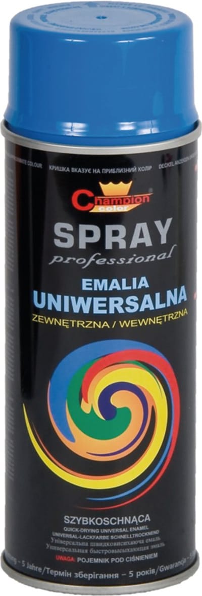 AGTECH - Emalia Sprayverf - Niebieska RAL 5015 - 400 ml