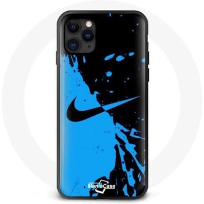 Coque Iphone 11 Nike bleu Noir