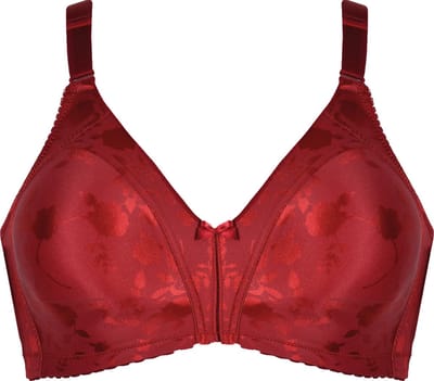 Naturana - Minimizer bh met bloemenpatroon - 5363 - Deep Claret - 75C