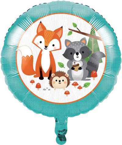 BIGIEMME SRL - Aluminium folieballon bosdieren 45 cm voor verjaardag