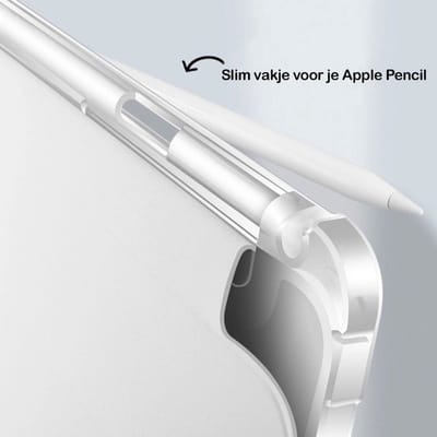 Clear Back Folio Case geschikt voor iPad Pro 11 inch M5 (2025) - lavender grey