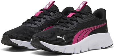Puma Kinder Schuhe Low FlexFocus Lite Modern Jr 401517 Puma Black-Puma Pink-Puma White-38,5