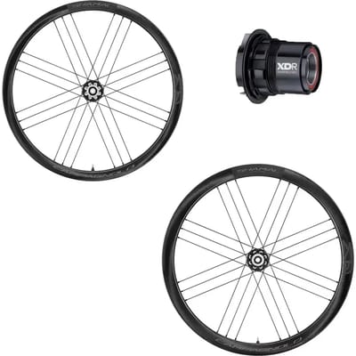 Set van 2 fietswielen Campagnolo Shamal C21 2Wf Disque Tubeless Ready Sram Xdr (x2)