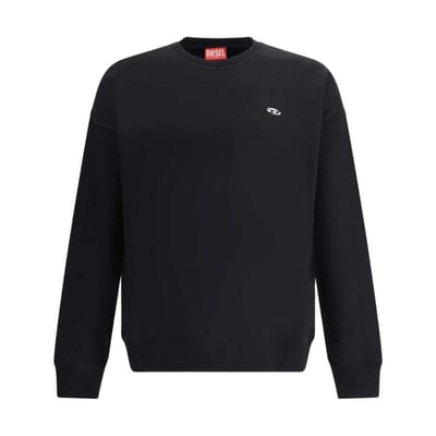 Diesel Unisex Volwassenen Logo Sweatshirt (Zwart)