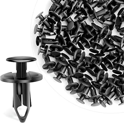 Nylon Bumper Bevestiging Klinknagel Clips 8mm - 100 Stuks - Vervangingsset voor Diverse Auto's