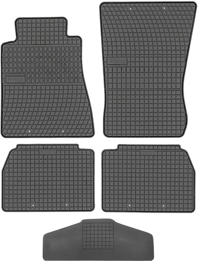 Max-Dywanik - Frogum Serie - Automatten voor Mercedes C-Klasse W201 E190 1982-1993 - Universele Tunnelbescherming