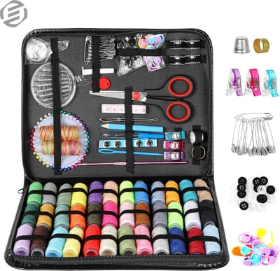 Equivera Naaigaren voor Naaimachine - Naaigaren Set - Naaigaren - Naai Garen - Naaigarenbox - Naaigaren Box - Naaigaren Doos - Naaigaren Kit - Garen Set - Naai Set