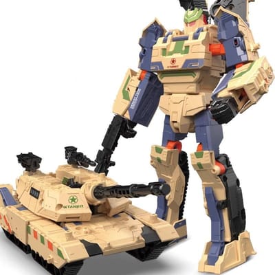 JINJIANG 19cm Nieuwe Transformatie Robot Speelgoed jongen Anime Film Actiefiguur Serie Auto Tank Vliegtuig Figuur Kinderen Cadeau JJ716