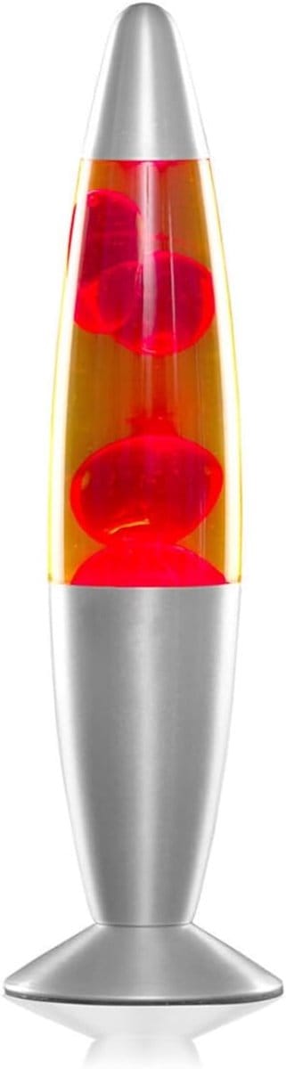 SNJY® Lavalamp - Sfeervolle Nachtlamp - Rustgevende Lamp - 25 W - Rood
