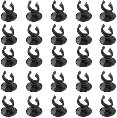 Dailygoods - 25 Stuks Aquarium Zuignappen voor Buisbevestiging