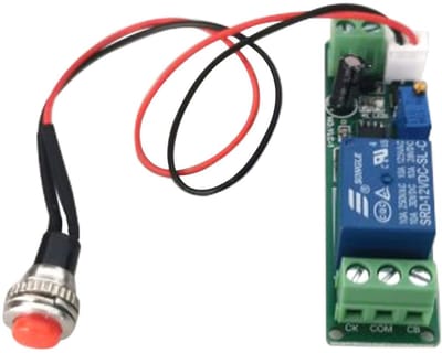 Allecto - Timer-module - Instelbare tijdvertraging - Betrouwbaar en stabiel - Compact formaat - Timer relais - Geschikt voor robot toepassingen - 1...