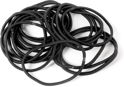 Endless elastiek dun zwart