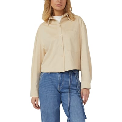 s.Oliver  Blouses Beige Maat: 42 | Overhemden Outlet | Dames | Beige