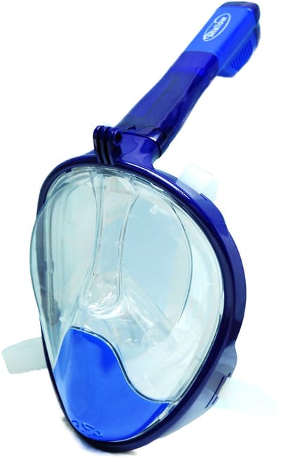 Shallow vol gelaats duikmasker met snorkel Junior - S/M