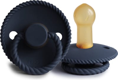 FRIGG - ROPE - fopspeen LATEX - DARK NAVY - T2