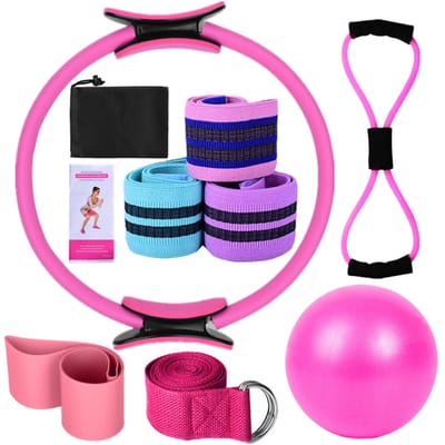 Yoga Sets voor Vrouwen Pilates Thuis Apparatuur Pilates Magische Ring Billen Banden voor Trainen Billen Yoga Bal voor Rekken