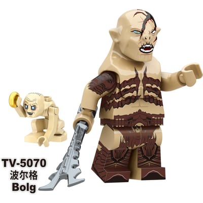 TV6409 Lord of the Rings Elfen Orks Leger Dwerg Rohan Mini Actie Speelfiguren Bouwstenen Montage Speelgoed voor Kinderen Verjaardagscadeau