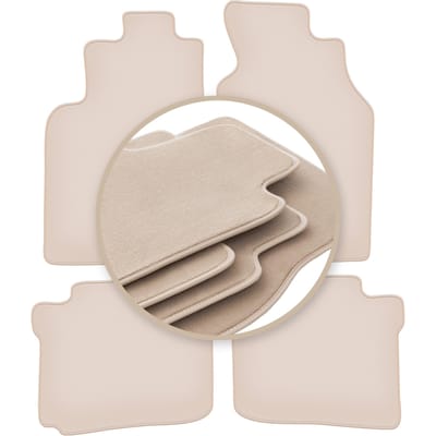 PREMIUM beige vloermatten voor: Mitsubishi Space Star minivan 1999-2005
