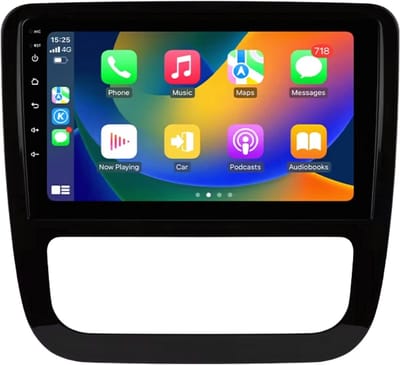 Autoradio met bluetooth - Carplay - Voor VW Volkswagen Scirocco (2008-2013) - Geschikt voor Apple en Android - Stereo - Navigatie - Navigatiesysteem auto - 2GB 32GB
