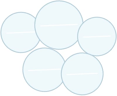 Inpakr PP Rondellen - 1000 Stuks - Transparant - 14 cm - 30 Micron - Gebaksonderleggers