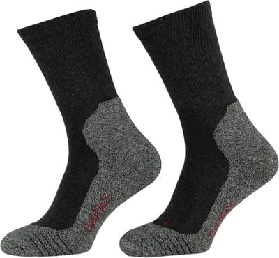 Xtreme - 6-Pack - Wandelsokken - Coolmax® Ventilatie - Anti-Blaar - Heren / Dames - antraciet - 35-38 - 122781000