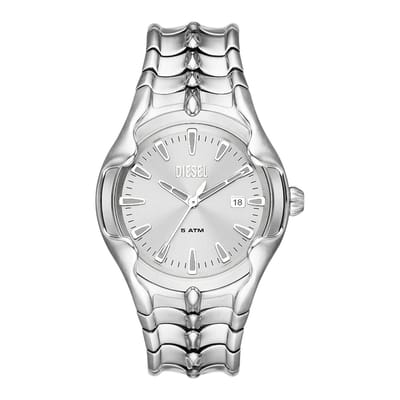 Diesel VERT DZ2185 Heren Horloge 44 mm - Zilverkleurig