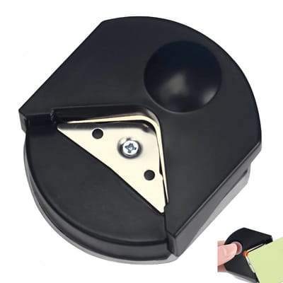 Dailygoods- Hoekpons 4 mm radius - Hoekpons Papier - Compact Gereedschap - Draagbaar Ontwerp - Voor Scrapbooking - Voor Professionele Afwerking - Snijgereedschap
