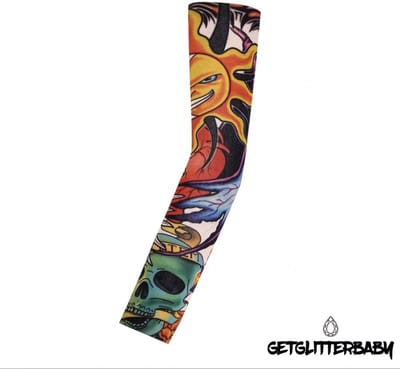 GetGlitterBaby® - Tattoo Sleeve / Tijdelijke Tattoos Arm / Nep Tatoeage Mouw / Fake Temporary Neppe Tatoe Kous Tattoo