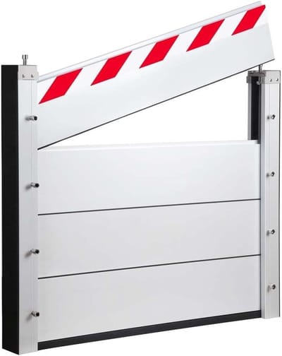 Overstromingsbeveiliging - Waterstopper Drempel - Water Buiten Houden - Aluminium Constructie - 100x60cm - Zilver