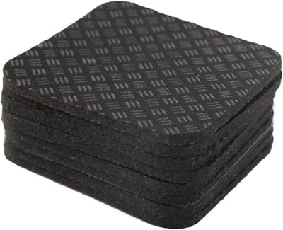 Apparaten Matten - Beschermende Onderleggers - Fitness Stabiliteit - Siliconen Verbeterd - 8 Stuks - Blauw