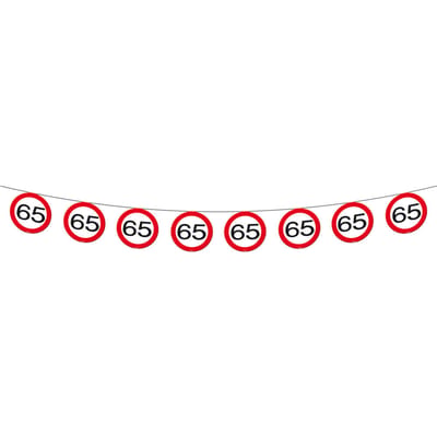 Folat - Vlaggenlijn verkeersbord 65 (12 meter)
