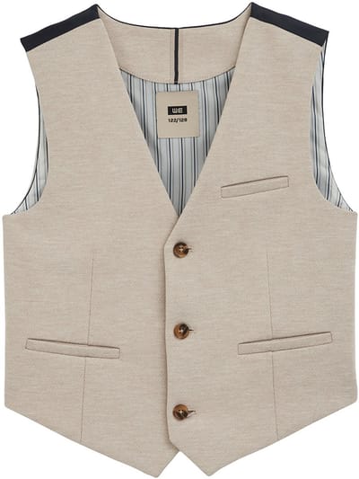 WE Fashion Jongens regular fit gilet