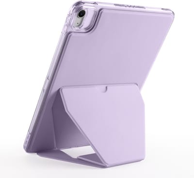 Lunso Geschikt voor iPad Air 11 inch (2024/2025) - Back cover hoesje - Lila